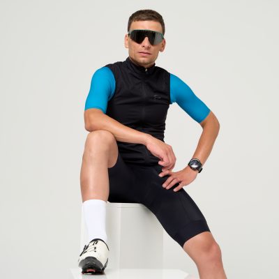 HEAT SUPPORT BLACK windvest man