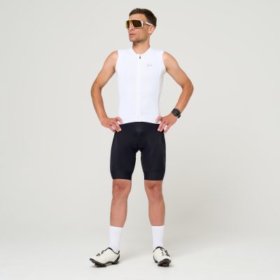 SLEEVELESS COMFORT WHITE jersey man