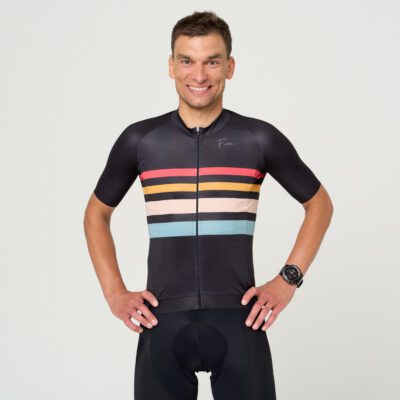 AERO RETRO BLACK jersey man